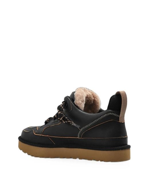 Ugg Black Lowmel Contrast Sneakers for men