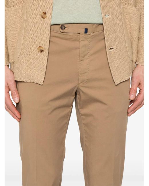 Incotex Natural Tapered Trousers for men