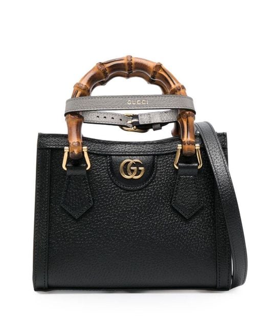 Gucci Black Mini Diana Handtasche