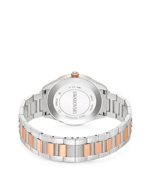 Swarovski Matrix Date Watch in het White