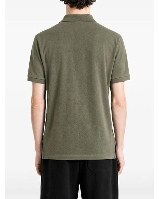 Polo Ralph Lauren Green Logo-Embroidered Polo Shirt for men