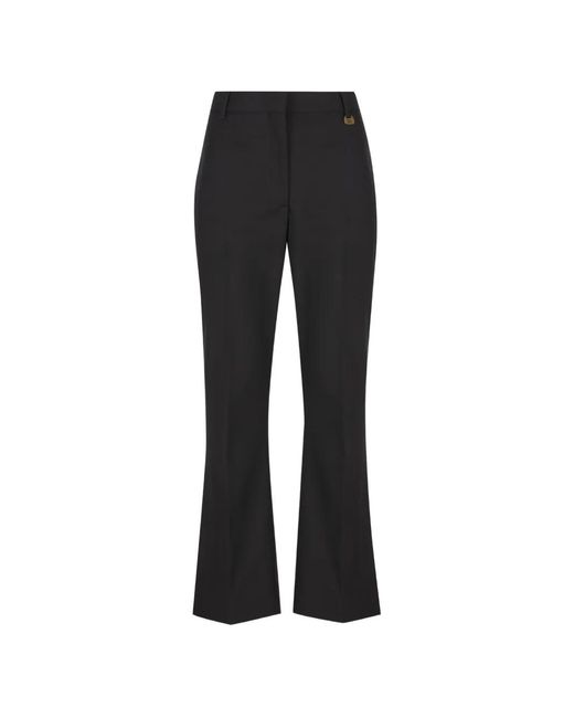 Burberry Black Flared Trousers