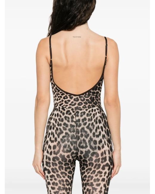 Body Con Stampa di Baserange in Black