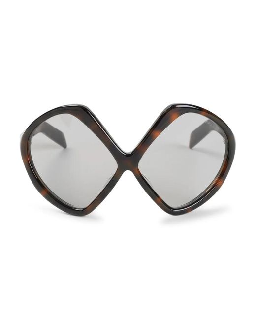 Prada Brown Runway Sunglasses