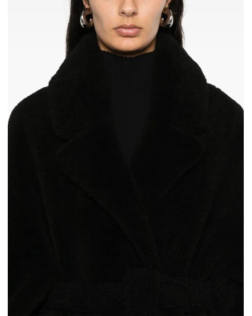 Manokhi Black Myah Coat