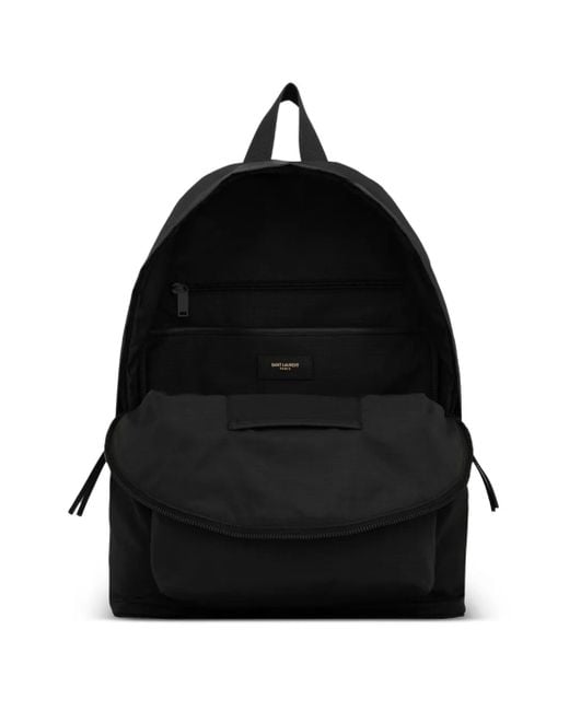 Saint Laurent Black City Backpack for men