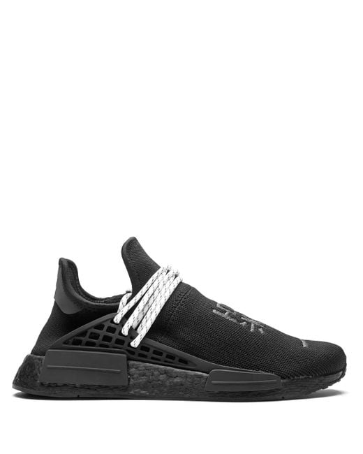 Adidas Black X Pharrell Nmd Hu Sneakers