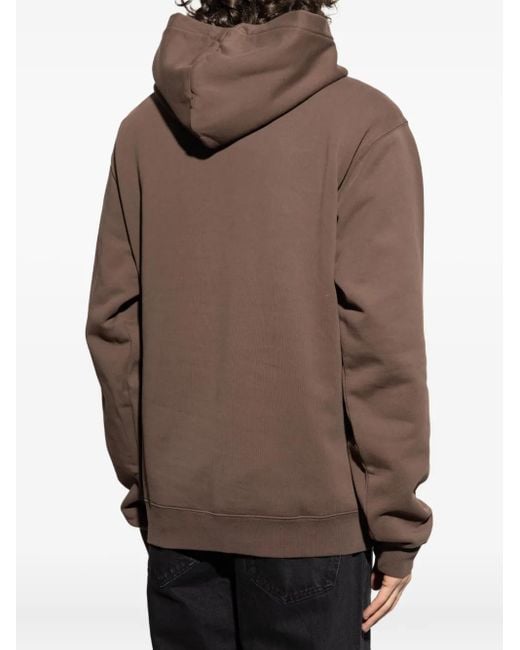 メンズ Jacquemus ロゴ パーカー Brown