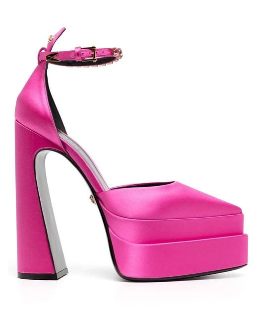 Versace Pink With Heel
