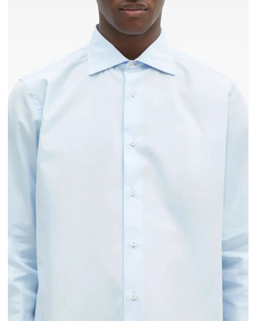 Paul Smith White Button-Down Cotton Shirt for men