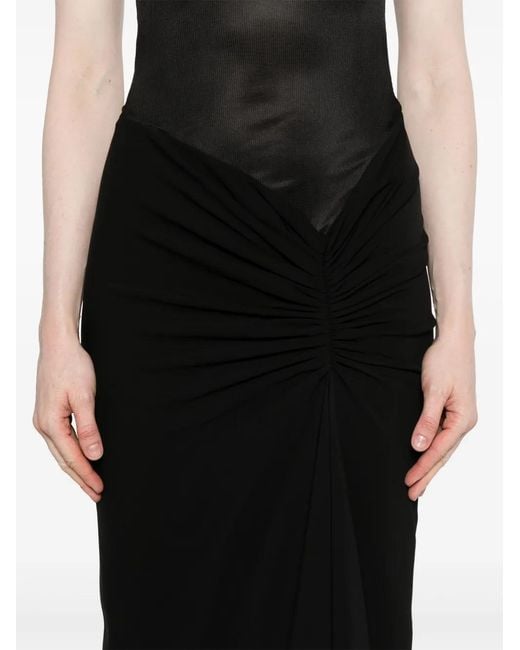 Christopher Esber Black Fusion Gown