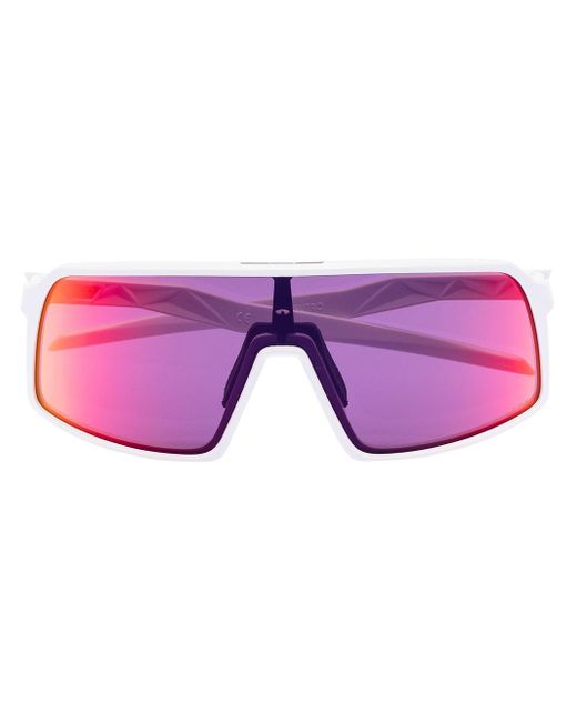 Oakley White Sutra Aviator Sunglasses for men