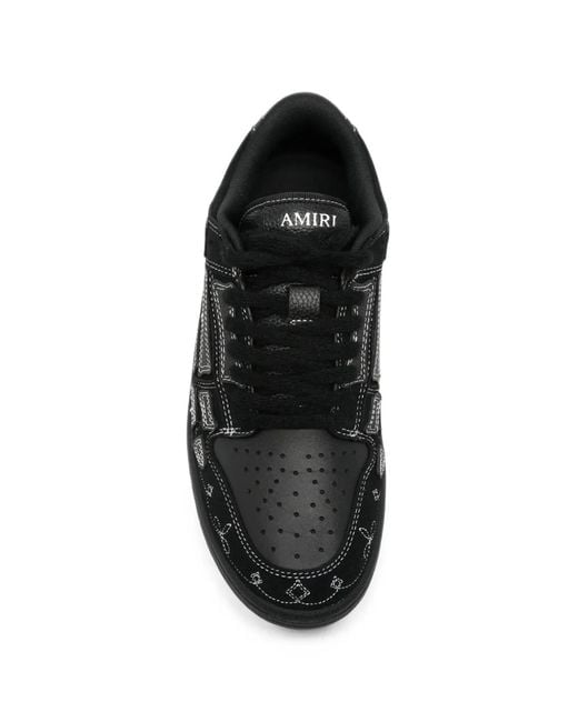 Amiri Black Trainers for men