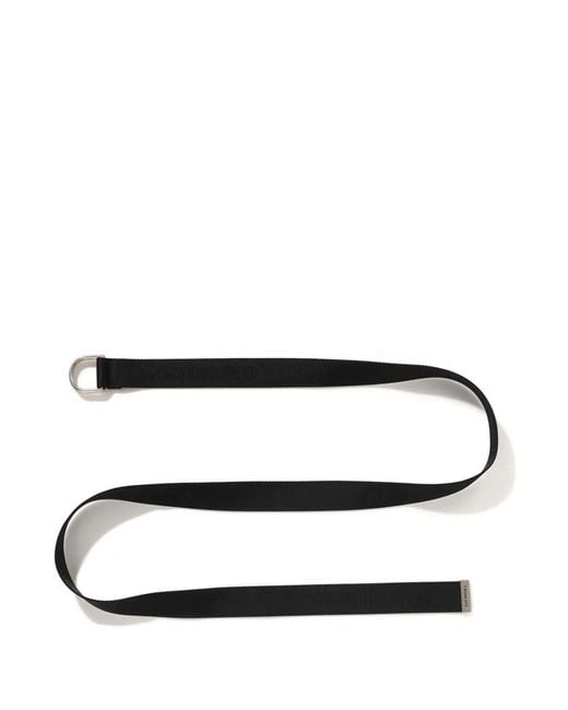 A Bathing Ape Black Bathing Ape Logo Jacquard Nylon Belt M for men