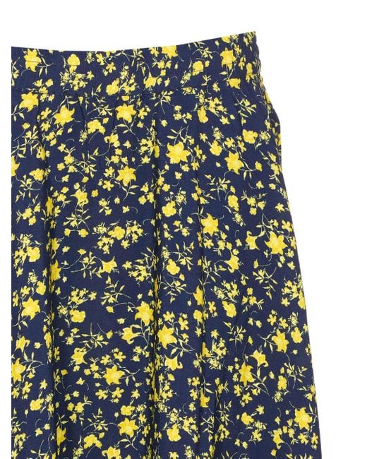 Essentiel Antwerp Rok Met Bloemenprint in het Green