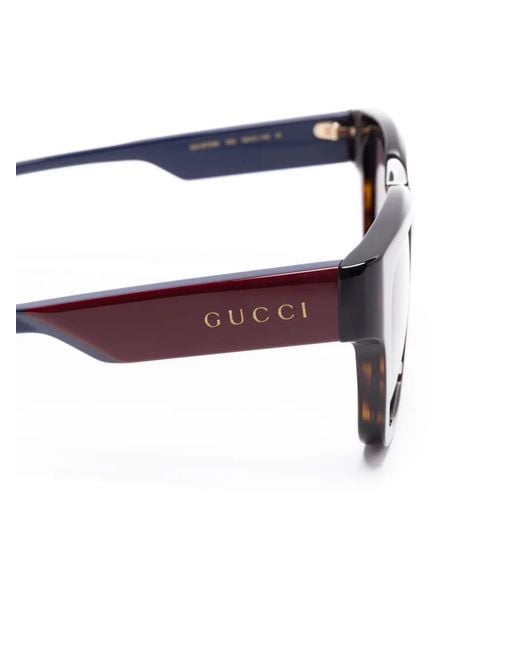 Gucci Brown Square-Frame Sunglasses for men