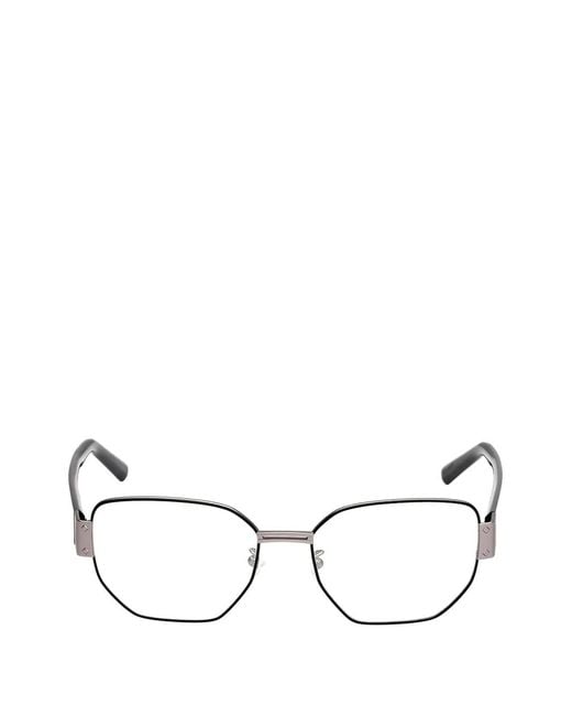 MCM Natural Geometric-Frame Glasses
