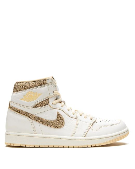 Nike White Air 1 Retro High Og "Vibrations Of Naija" Sneakers for men