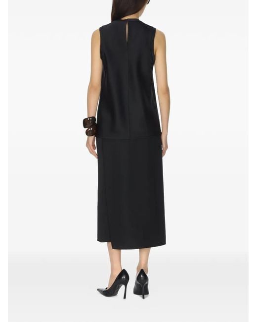 Carven Blue Sleeveless Top