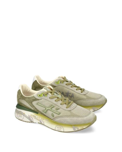 Premiata Green Sneakers for men
