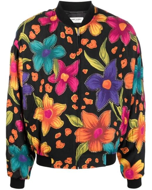 Saint Laurent Multicolor Giubbino for men