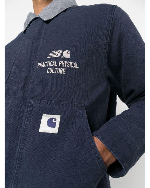 Carhartt WIP X New Balance Arcan Hooded Jacket in Blue for
