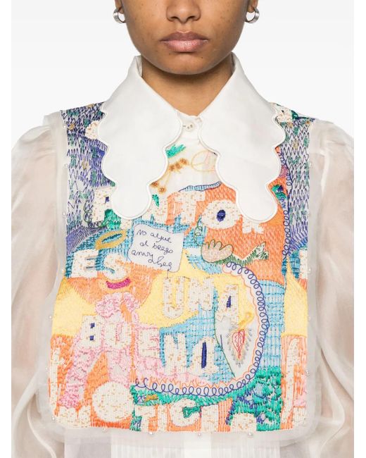 ALÉMAIS Ceremony シャツ White