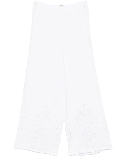 Bode White Pantalon Belvoir