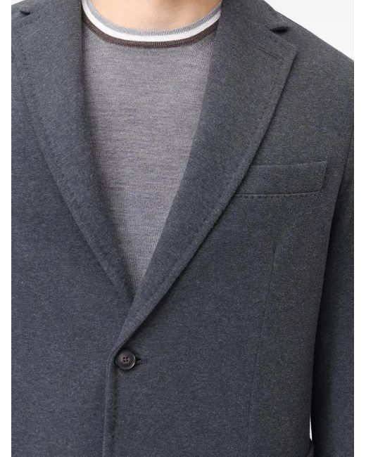 Circolo 1901 Blue Single-breasted Patch-pockets Blazer for men