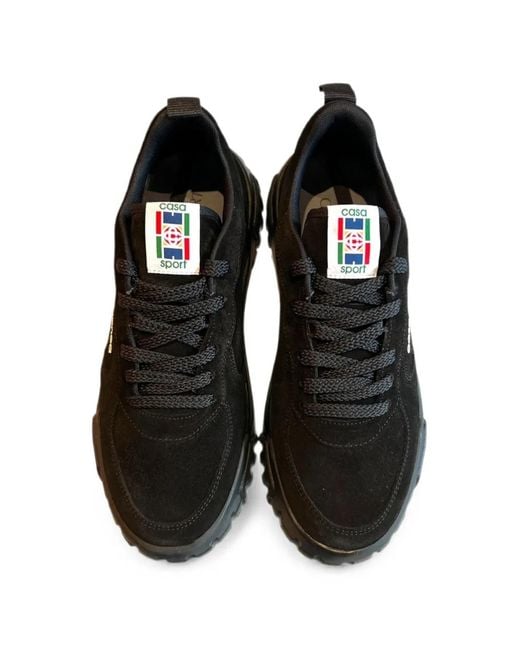 Casablanca Black Court Sneaker for men