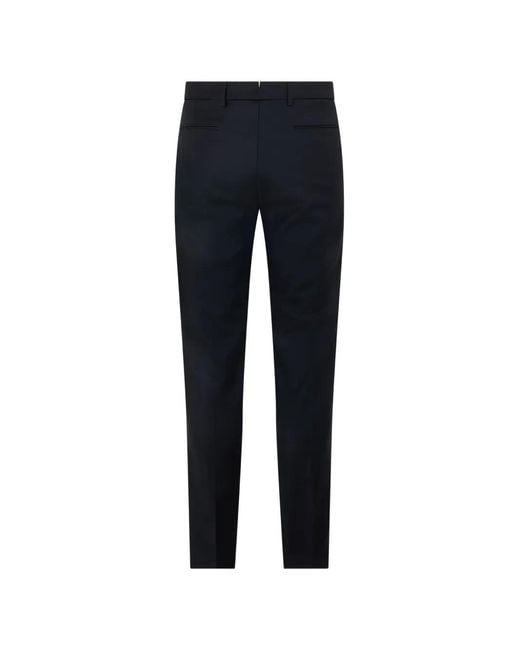 Moorer Blue Tailored Trousers for men