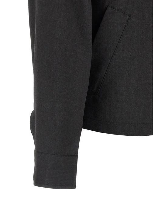 mfpen Black Zip-Detail Jacket