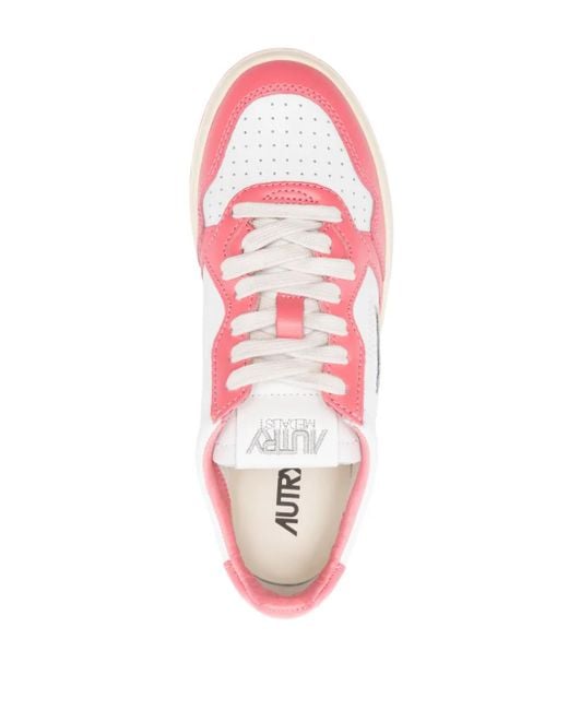 Autry Pink Low Sneaker