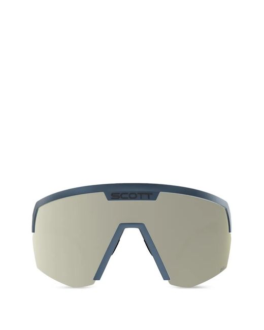 Scott Gray Sport Shield-Frame Sunglasses for men