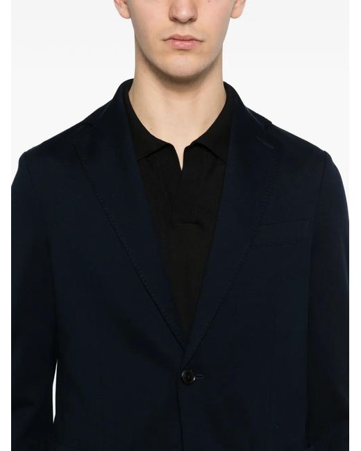 Circolo 1901 Blue Button Single-Breasted Jacket for men