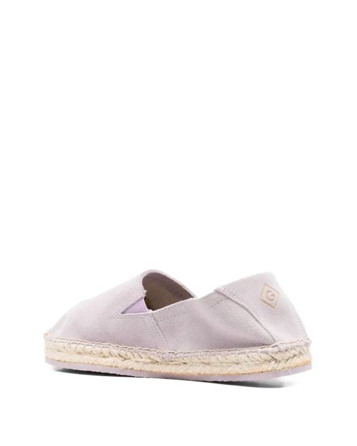 Gant Pink Suede Flat Espadrilles
