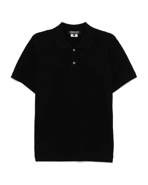 Polo De Algodón Comme des Garçons de hombre de color Black