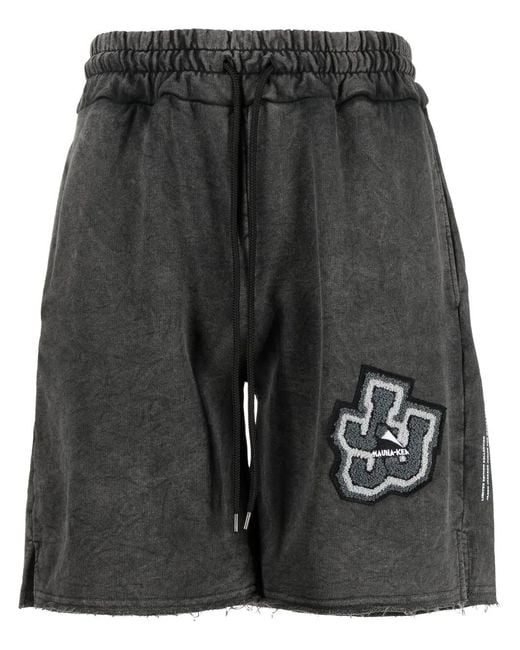 Mauna Kea Black Triple-J Drawstring Shorts for men