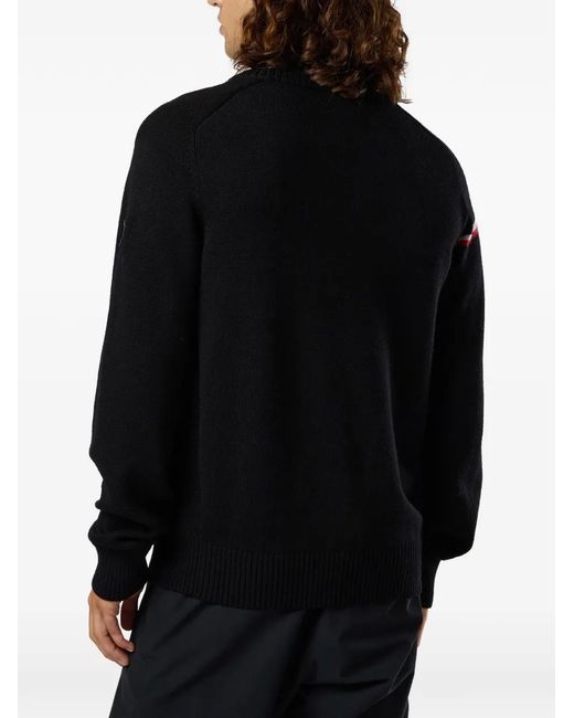 Rossignol Black Odysseus Crew-Neck Sweater for men