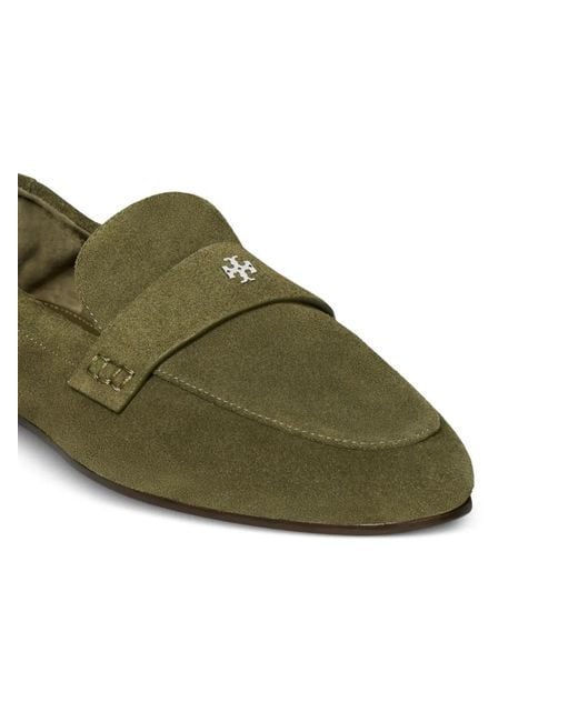 Tory Burch Green Ballet Loafers