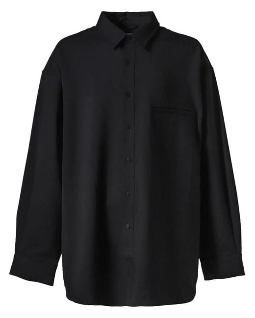 Entire studios Black Long-Sleeve Shirt