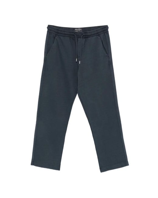 Marc O' Polo Blue Drawstring Track Pants for men