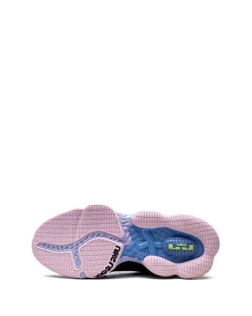 Nike Blue Lebron 19 Low /Ghost" Sneakers