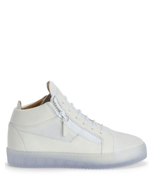 Giuseppe Zanotti Kriss High-Top-Sneakers in White für Herren