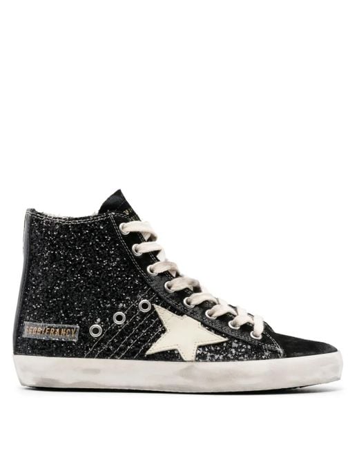 Golden Goose Deluxe Brand Black Francy Penstar Sneakers