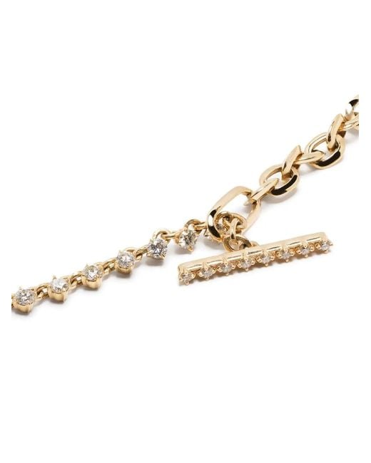 Lizzie Mandler White 18Kt Éclat Diamond Tennis Necklace