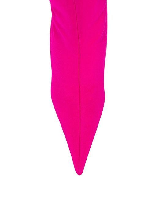 Balenciaga Knife Booties Pink