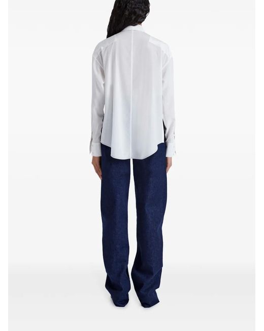 Proenza Schouler White Demi Blouse