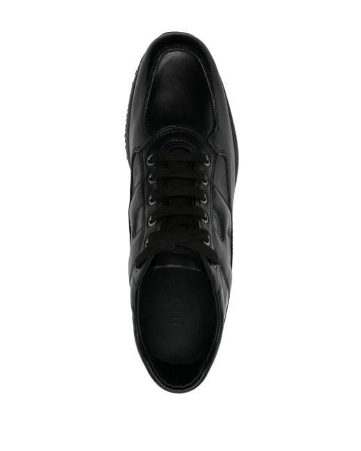 Hogan Black Interactive Sneakers