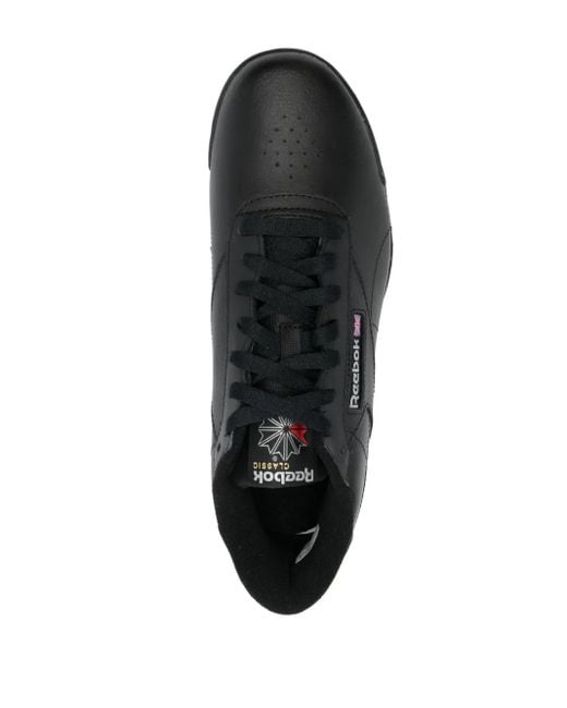 Reebok Black Ex-O-Fit Low-Top Sneakers for men